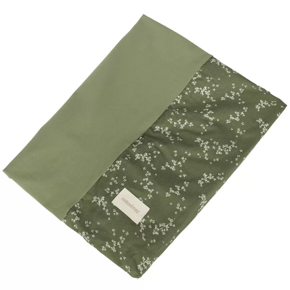 Housse Matelas A Langer Calma Stories - Green Jasmine | Nobodinoz New