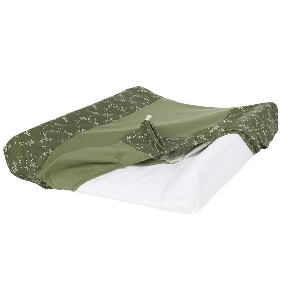 Housse Matelas A Langer Calma Stories - Green Jasmine | Nobodinoz New