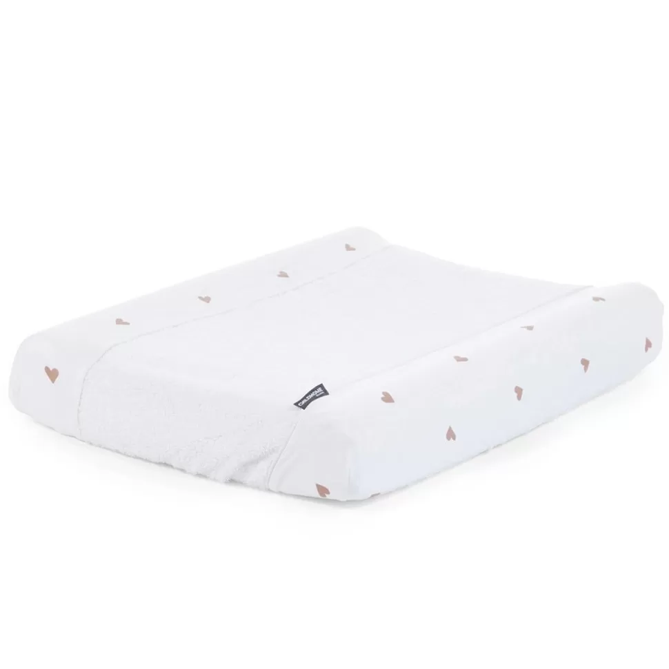 Housse Matelas A Langer Jersey Eponge - Hearts | Childhome Flash Sale