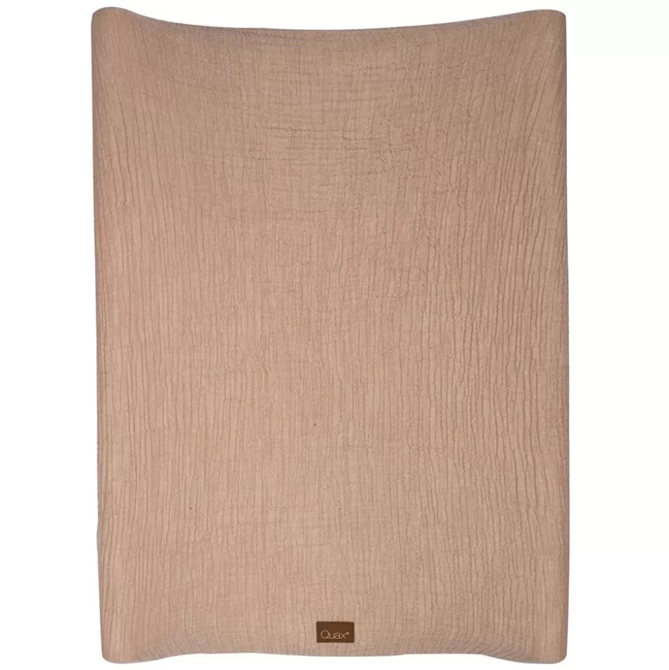 Housse Matelas A Langer Natural - Corail | Quax Best