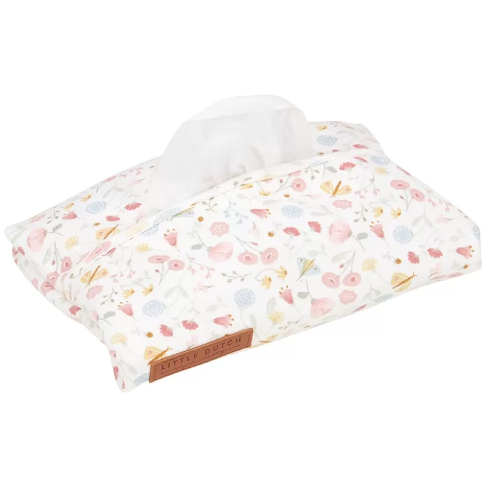 Housse Pour Lingettes Flowers & Butterflies - Pink | Little Dutch Discount