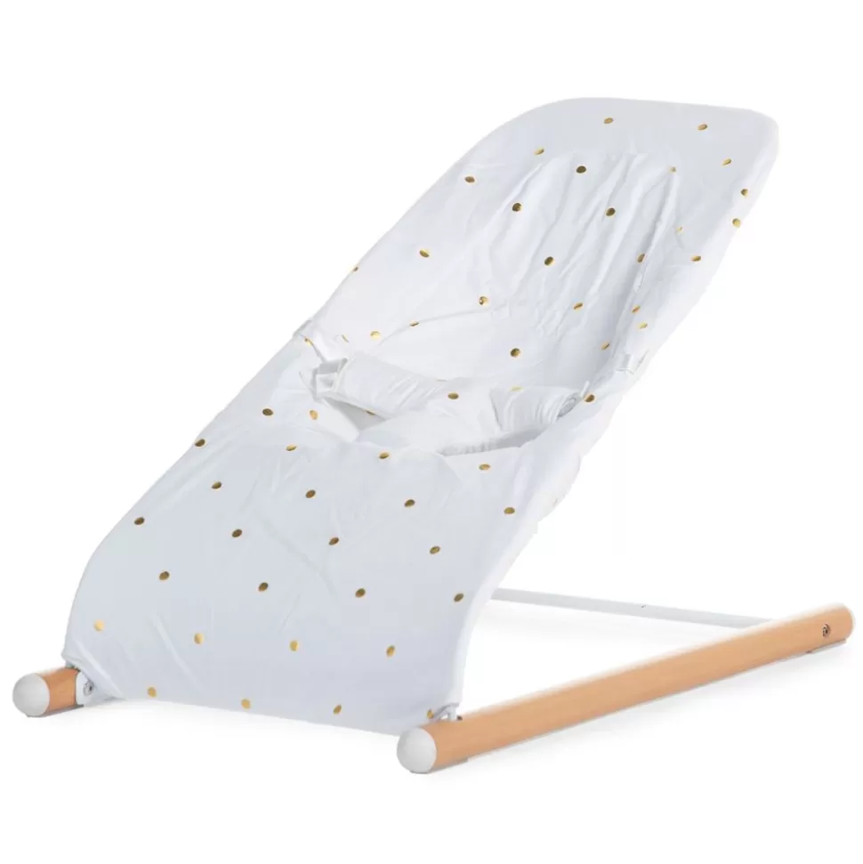 Housse Transat Evolux Jersey - Golds Dots | Childhome Fashion