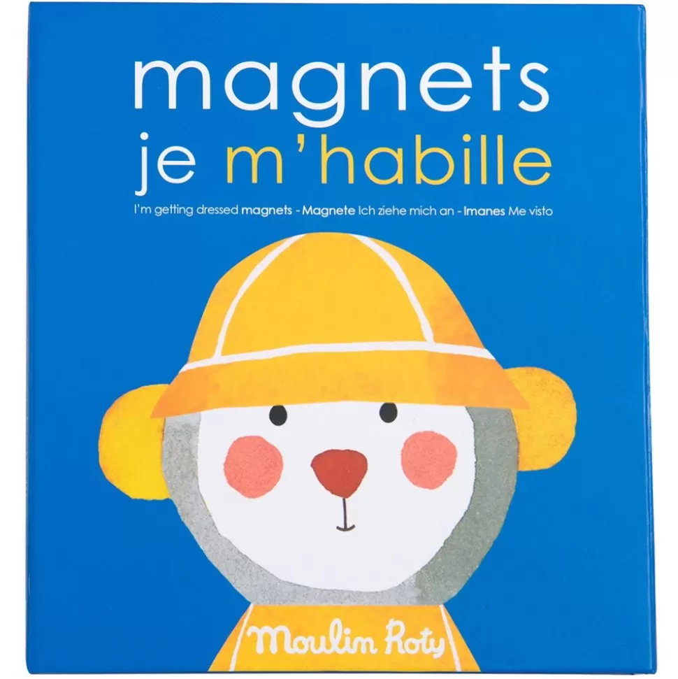 Jeu Magnetique Je M'Habille - Les Popipop | Moulin Roty Fashion