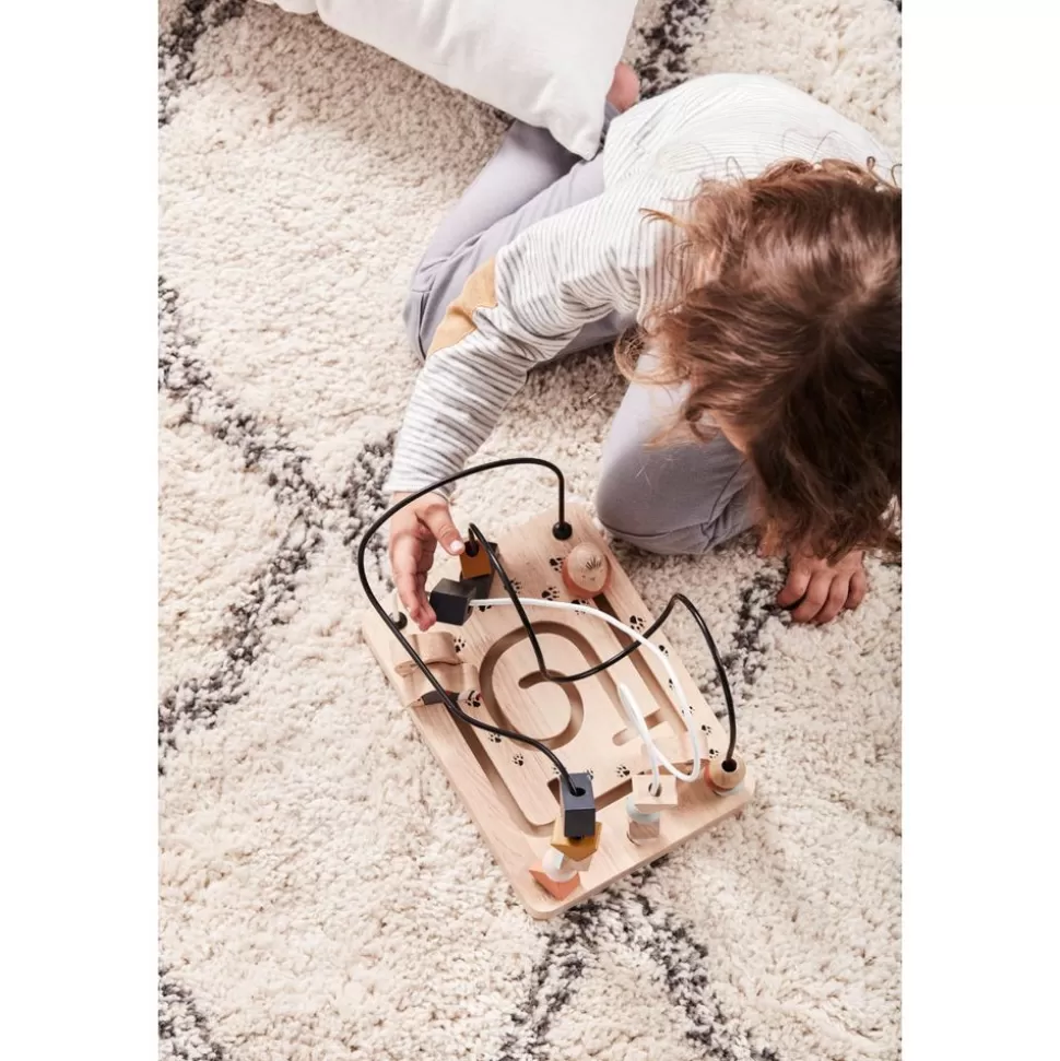 Jouet D'Activite En Bois Et Metal - Neo | Kid's Concept Store