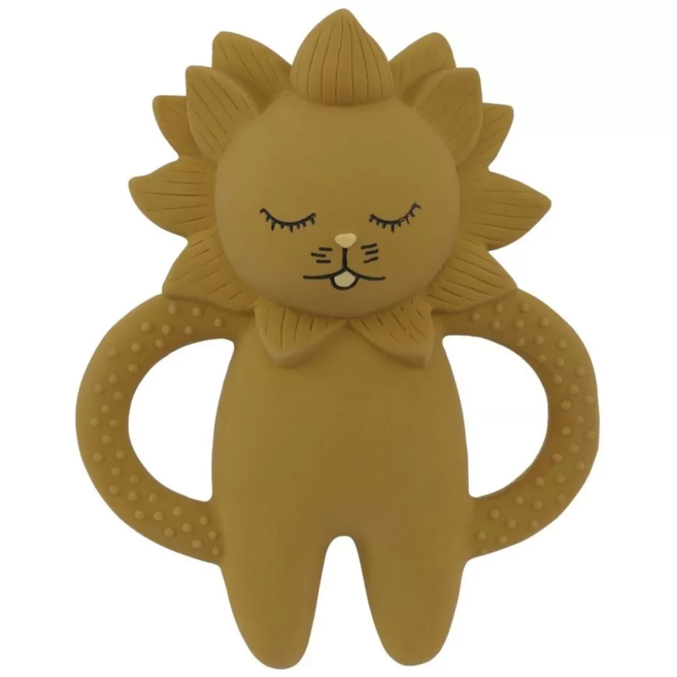 Jouet De Dentition Lion - Mustard | Konges Sløjd Fashion