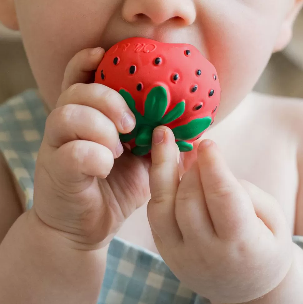 Jouet De Dentition Sweetie La Fraise | Oli & Carol Online