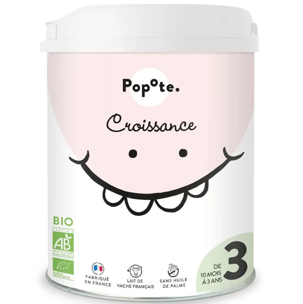 Lait 3Eme Age Croissance Bio - 800 G | Popote New