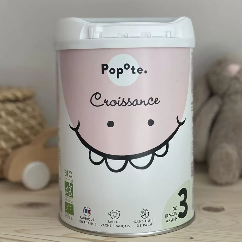 Lait 3Eme Age Croissance Bio - 800 G | Popote New