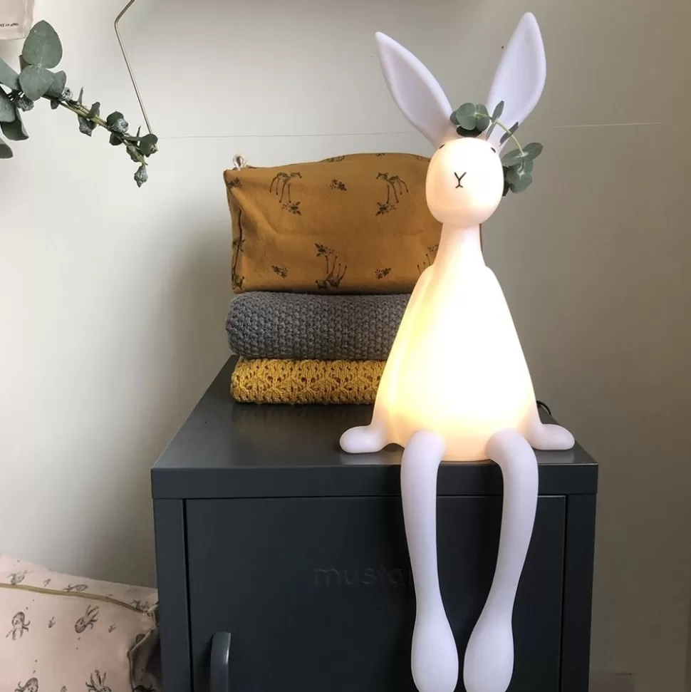 Lampe Joseph Le Lapin - Blanc | Rose in April Hot