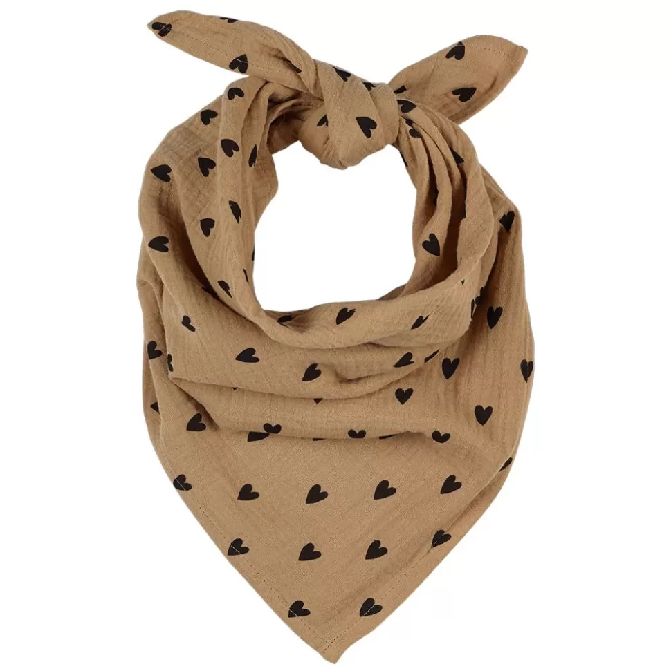 Lange Foulard - Coeurs Beige | Atelier Wagram Discount