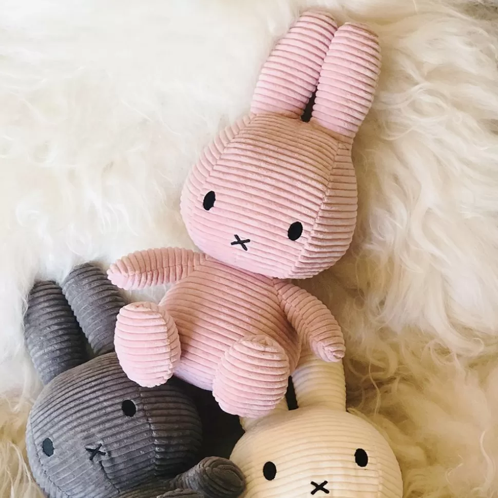 Lapin Miffy Rose - Moyen | Bon Ton Toys Clearance