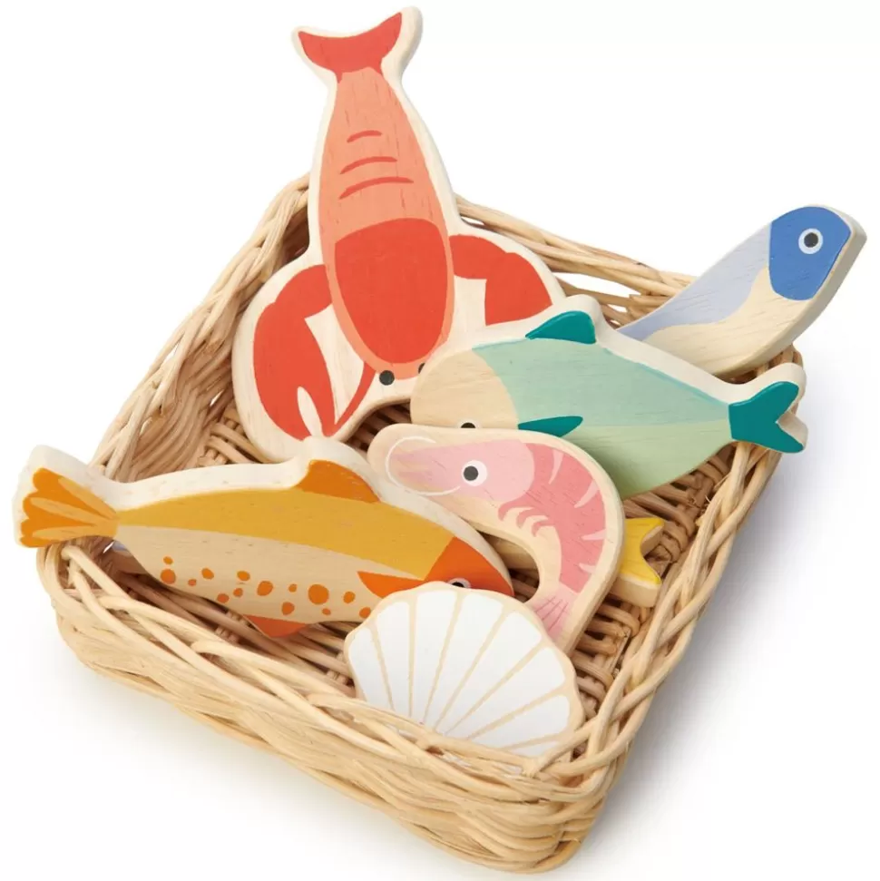 Le Panier Du Marche - Fruits De Mer | Tender Leaf Toys New