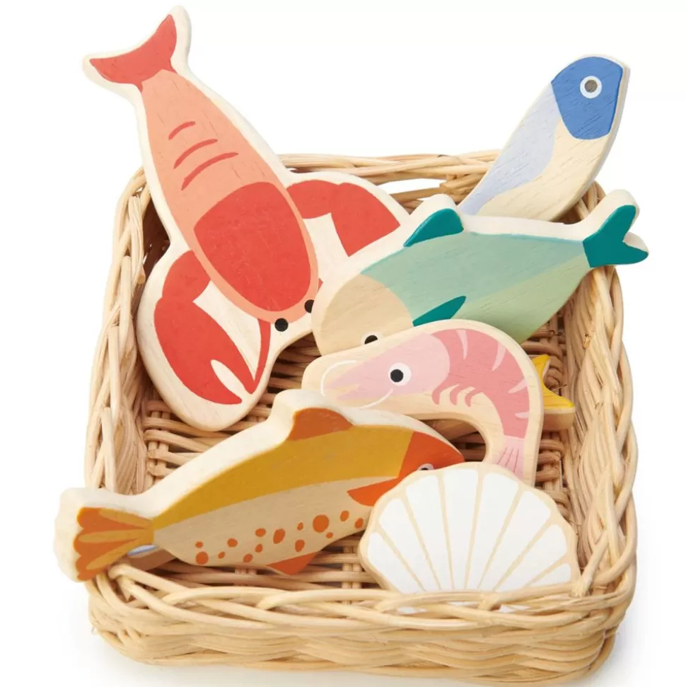 Le Panier Du Marche - Fruits De Mer | Tender Leaf Toys New