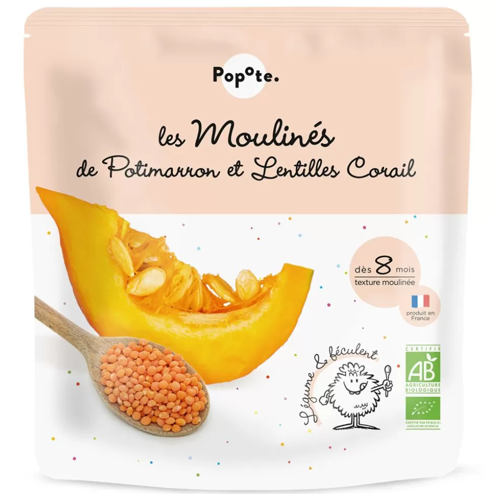 Les Moulines Potimarron Et Lentilles - 180 G | Popote Clearance