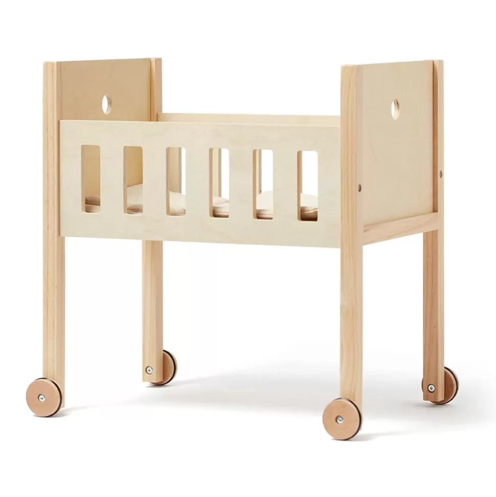 Lit Pour Poupees Avec Set De Lit - Nature | Kid's Concept Flash Sale