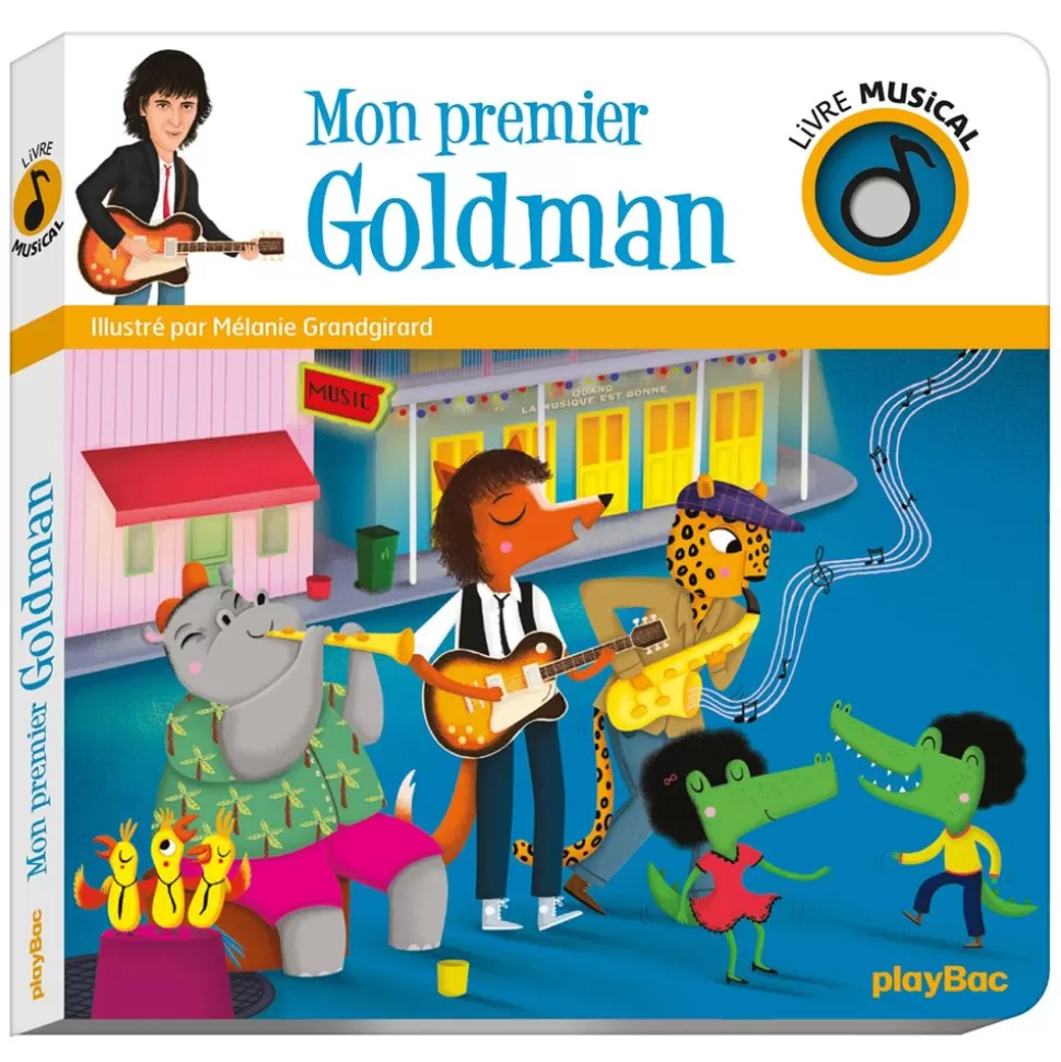 Livre Musical Mon Premier Goldman | playBac New