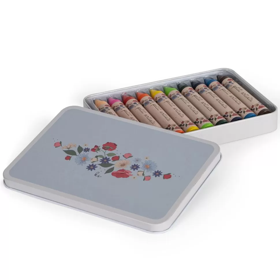 Lot De 10 Crayons De Cire | Konges Sløjd Best Sale