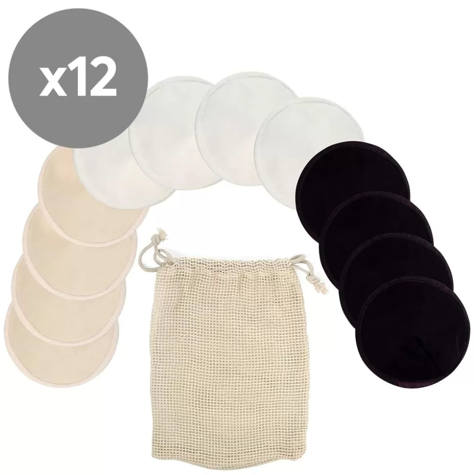 Lot De 12 Coussinets D'Allaitement Lavables - Taille L | Jané Hot