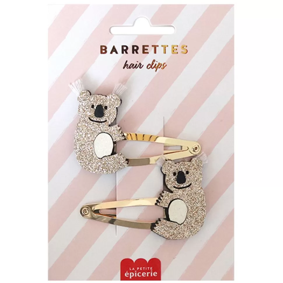 Lot De 2 Barrettes Cheveux - Koalas | La Petite Epicerie Sale