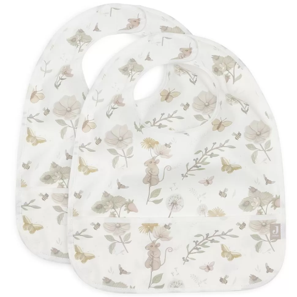 Lot De 2 Bavoirs - Dreamy Mouse | Jollein Shop