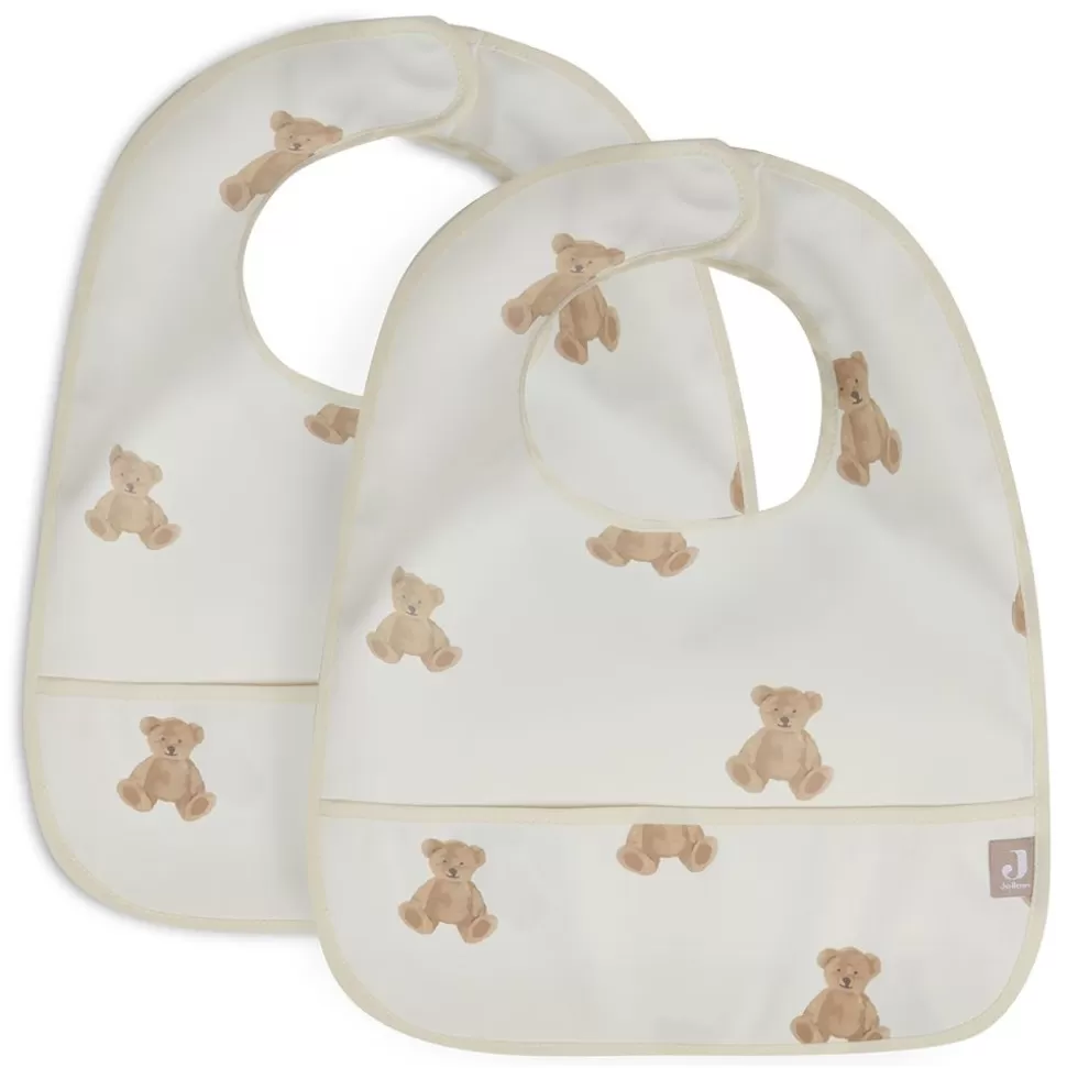 Lot De 2 Bavoirs - Teddy Bear | Jollein Store