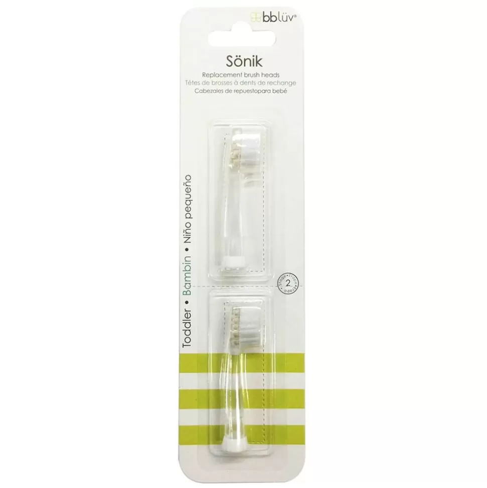 Lot De 2 Brosses De Remplacement Sonik - 18 Mois+ | Bblüv Store