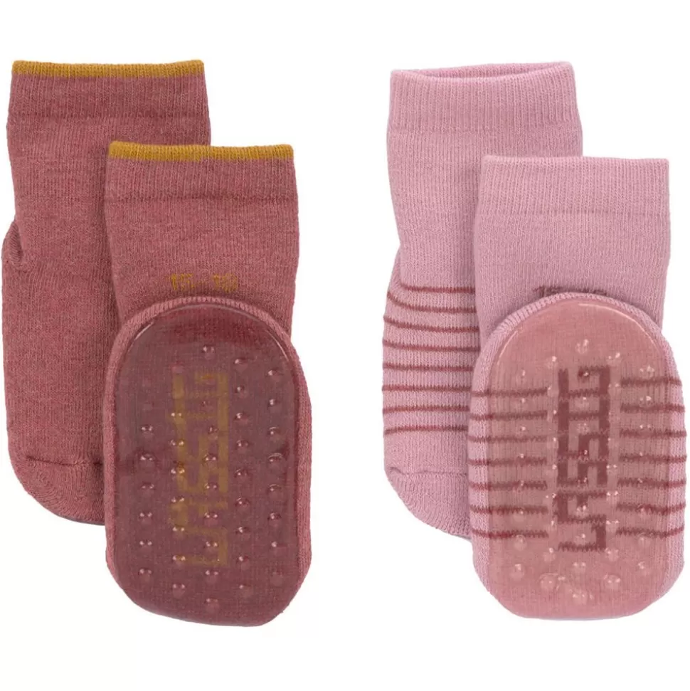 Lot De 2 Chaussettes Antiderapantes Rose - 23/26 | LÄSSIG Fashion