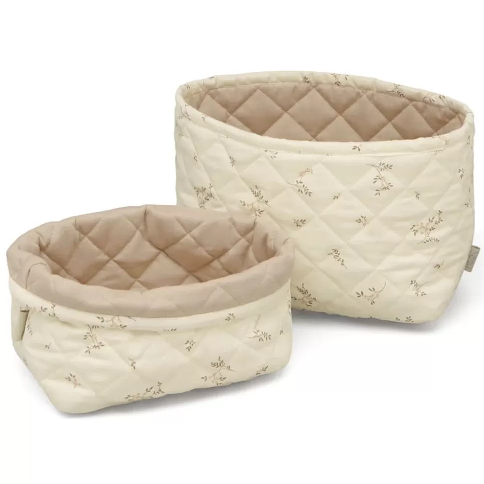 Lot De 2 Paniers De Rangement - Ashley Latte | Camcam Copenhagen Best Sale