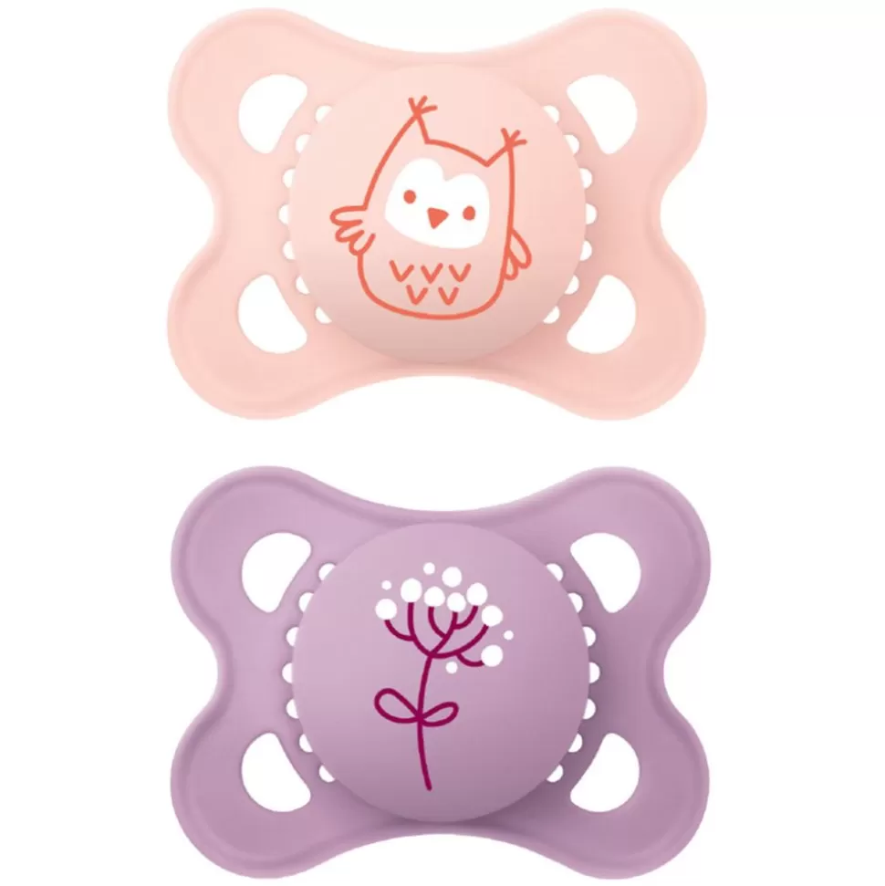 Lot De 2 Sucettes Original Colors Of Nature Motifs - 2/6 Mois | MAM Sale