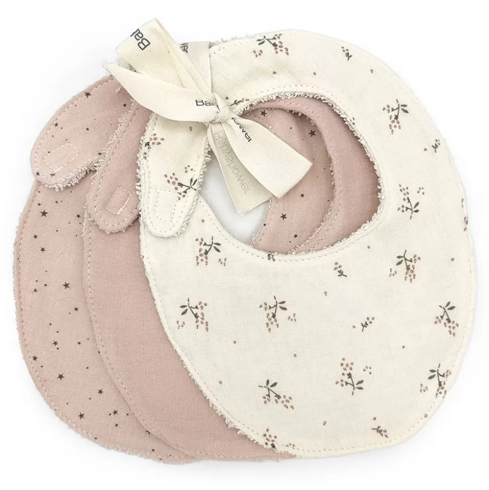 Lot De 3 Bavoirs - Roseberry | Babyshower Cheap