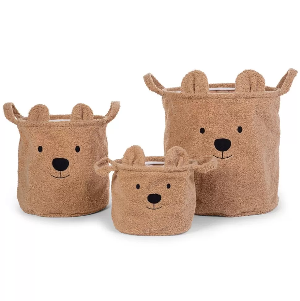 Lot De 3 Paniers - Teddy Beige | Childhome Hot