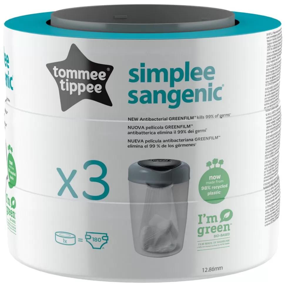 Lot De 3 Recharges Simplee Sangenic | Tommee Tippee Discount