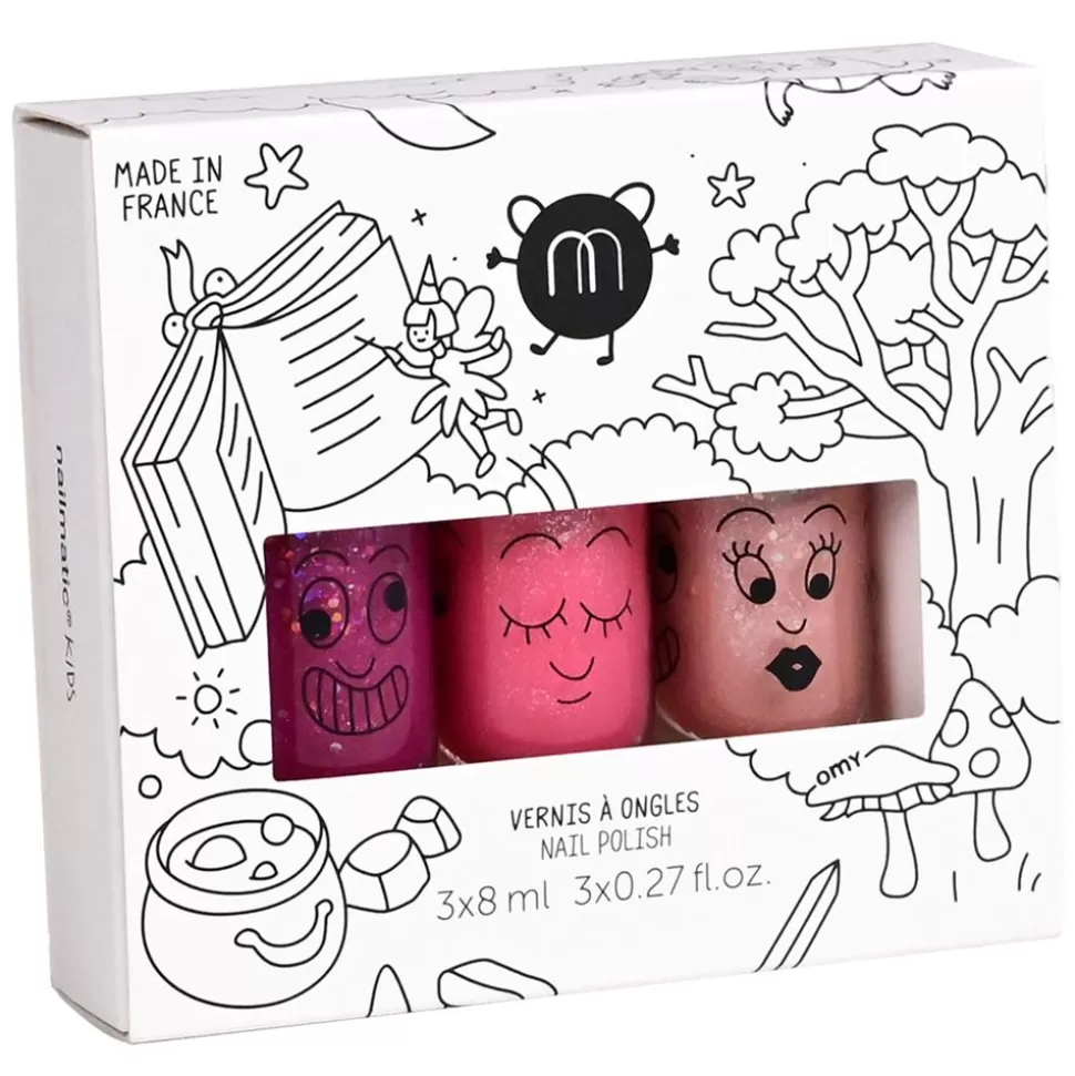 Lot De 3 Vernis A Ongles Biosources - Magic Forest | Nailmatic Clearance