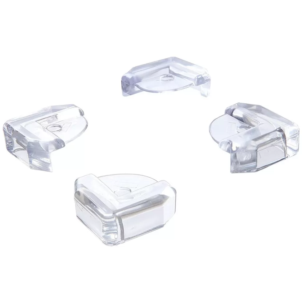 Lot De 4 Protections D'Angles Pour Meubles En Verre - Transparent | Dreambaby Online