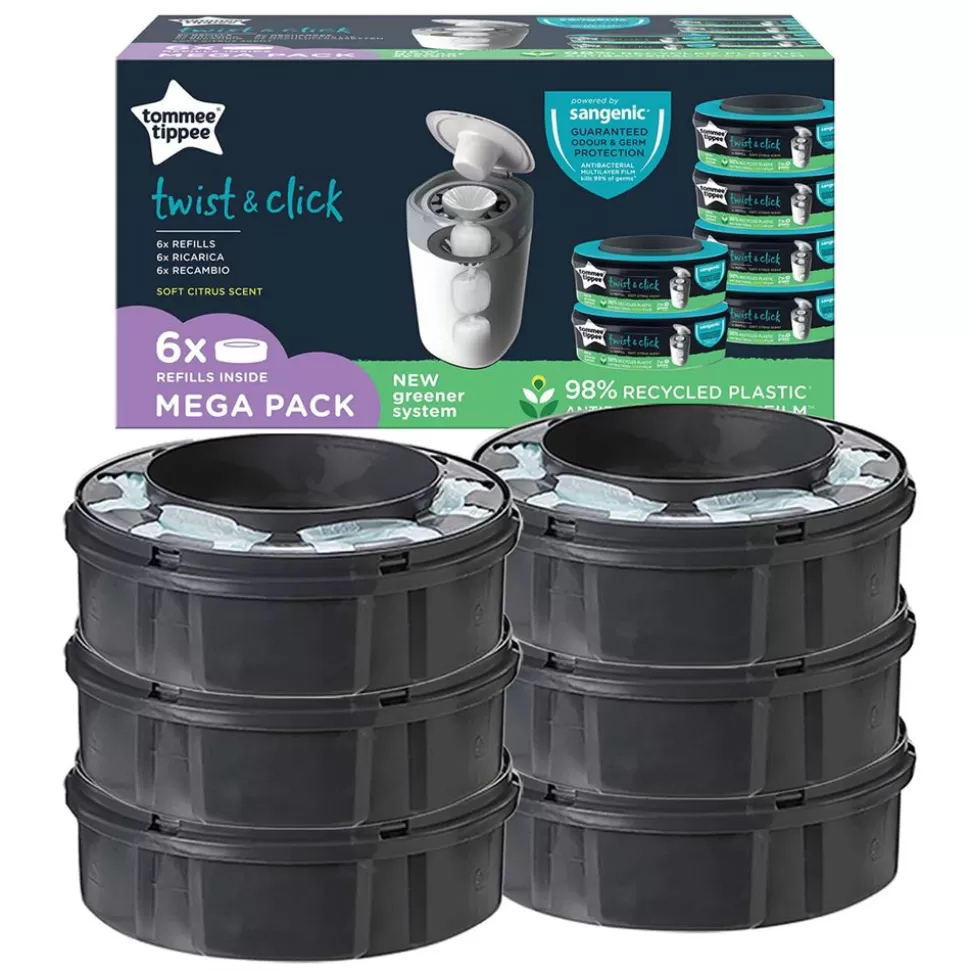 Lot De 6 Recharges Twist & Click | Tommee Tippee Hot