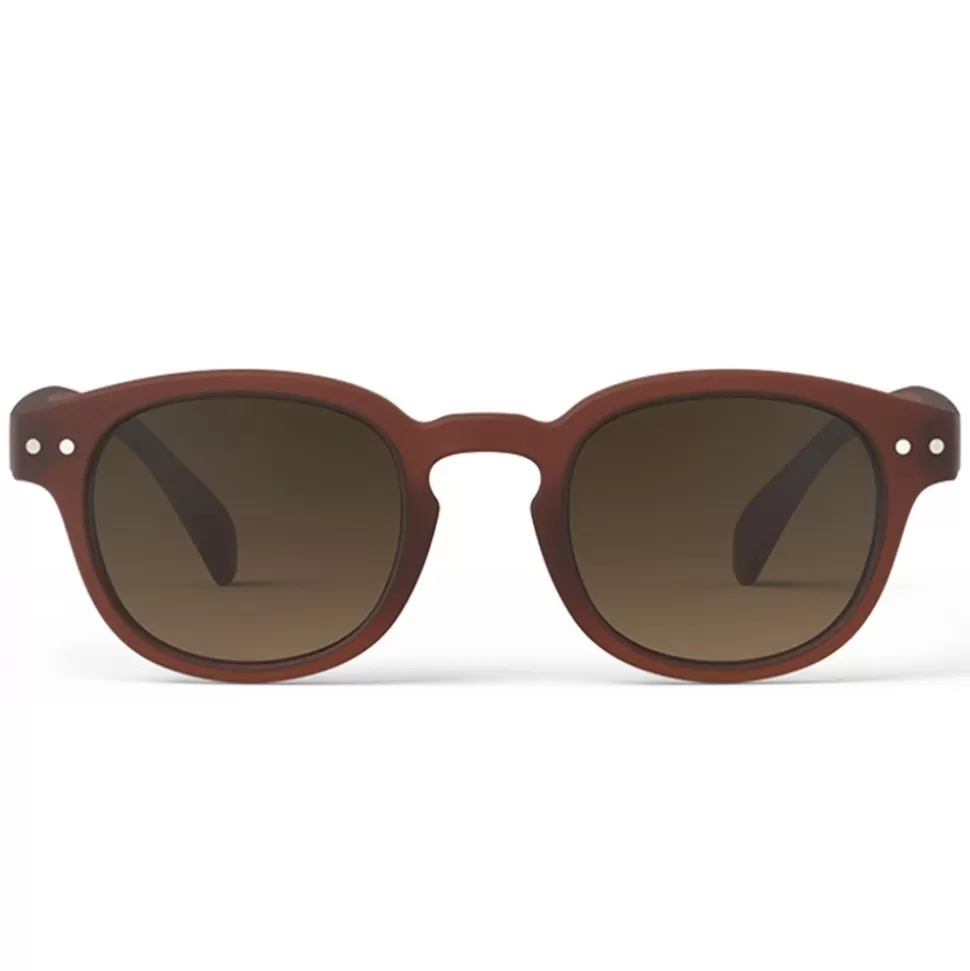 Lunettes De Soleil Junior Sun #C 5/10 Ans - Mahogany | IZIPIZI Cheap