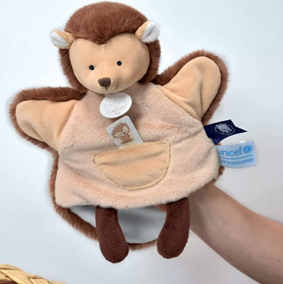 Marionnette Herisson Unicef | Doudou et Compagnie Discount