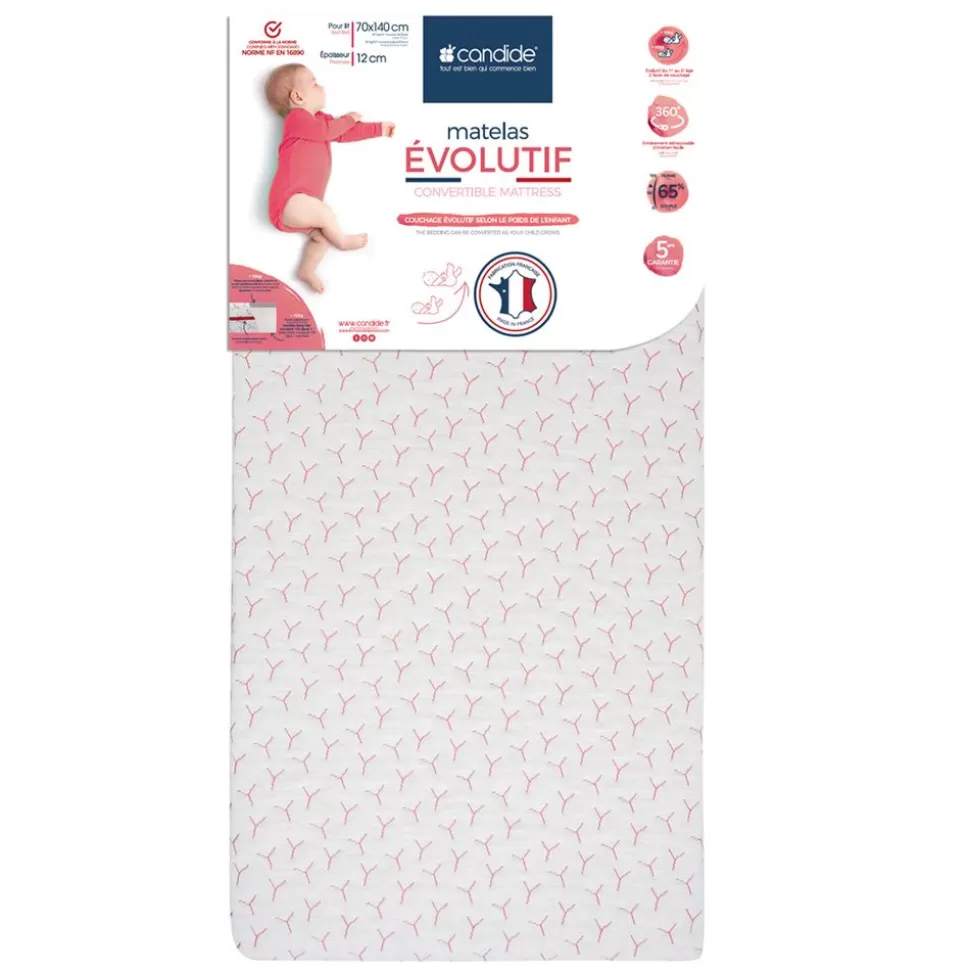 Matelas Evolutif - 70 X 140 Cm | Candide Hot