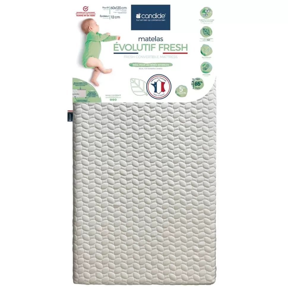 Matelas Evolutif Fresh - 60 X 120 Cm | Candide Discount