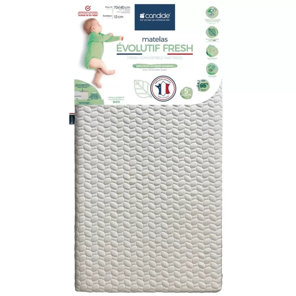 Matelas Evolutif Fresh - 70 X 140 Cm | Candide Outlet