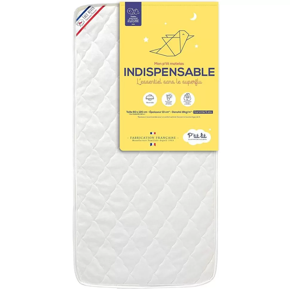 Matelas Mon P'Tit Matelas Indispensable - 60 X 120 Cm | P'tit Lit Clearance