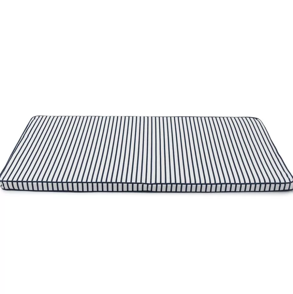 Matelas Nomade Blue Stripes - 60 X 120 Cm | BabyToLove New