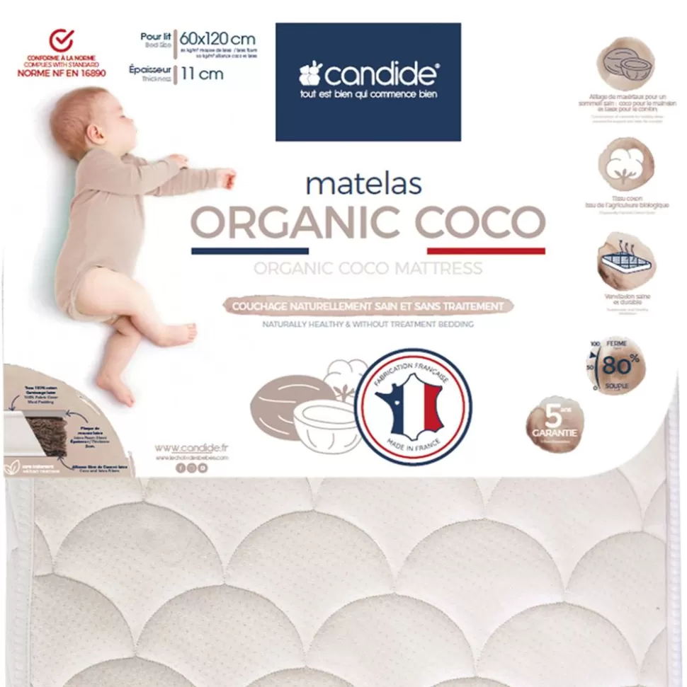 Matelas Organic Coco - 60 X 120 Cm | Candide Cheap