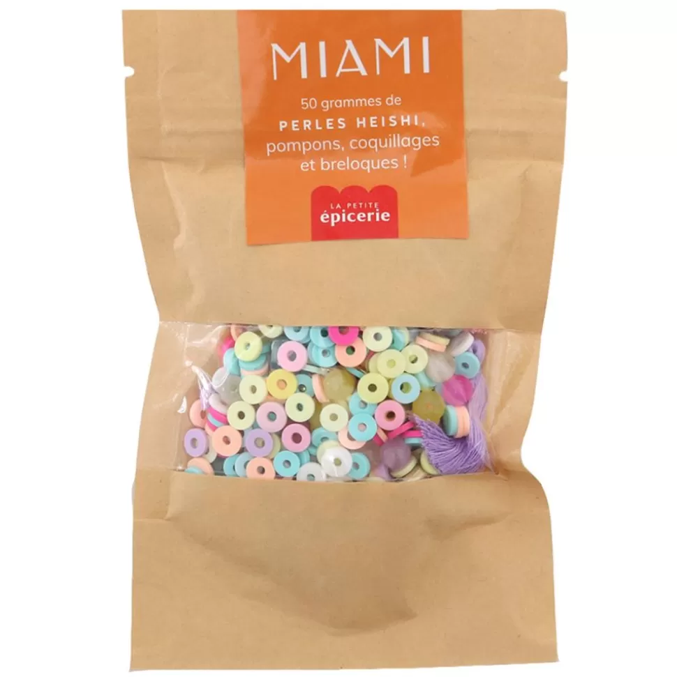 Melange De Perles Heishi Et De Breloques - Miami | La Petite Epicerie Sale