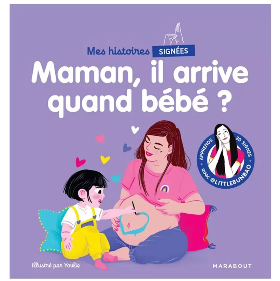 Mes Histoires Signees - Maman, Il Arrive Quand Le Bebe ? | Editions Marabout Cheap