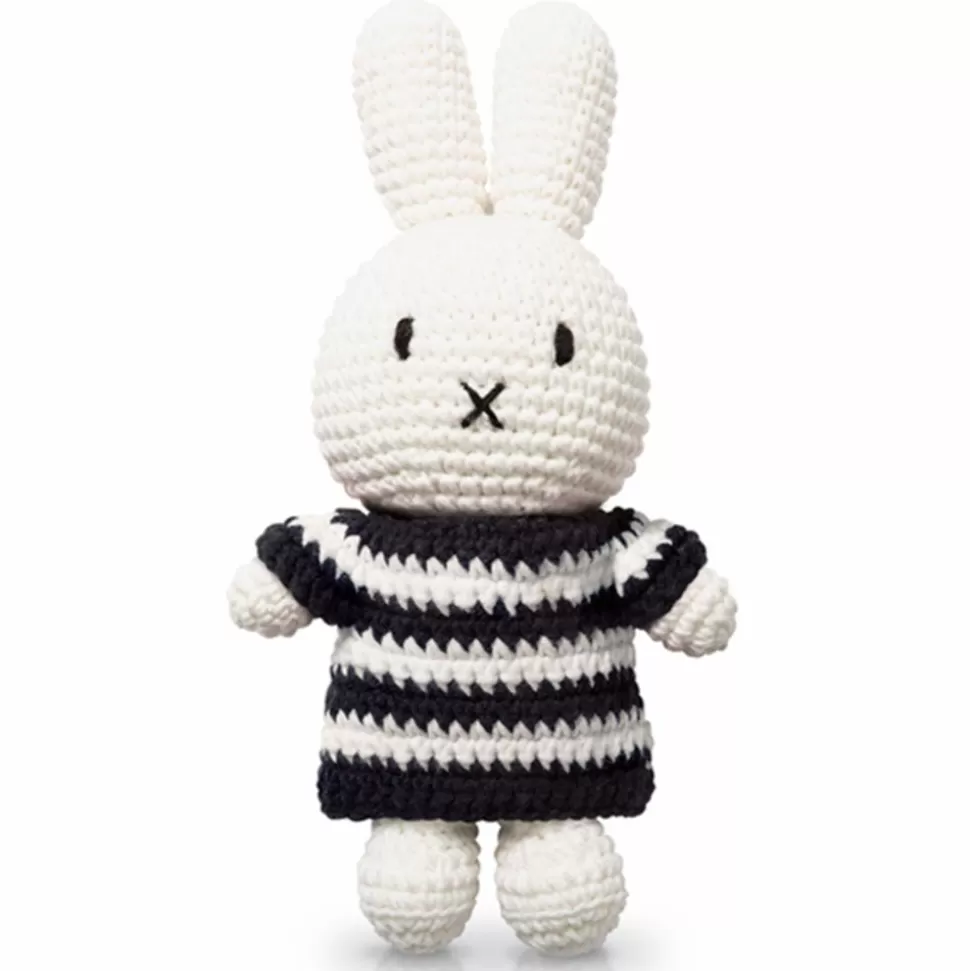 Miffy Rayures Noires Et Blanches - Moyen | Just Dutch Best Sale