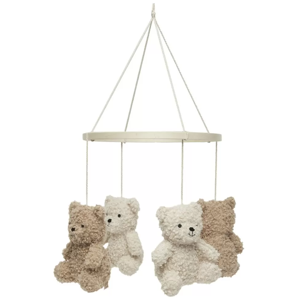 Mobile Teddy Bear - Biscuit & Naturel | Jollein Shop