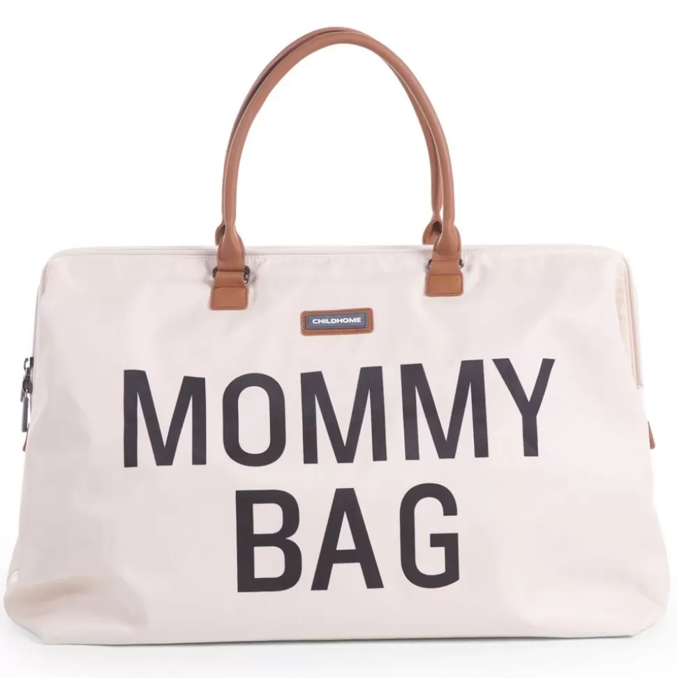 Mommy Bag Large - Ecru Et Noir | Childhome Fashion