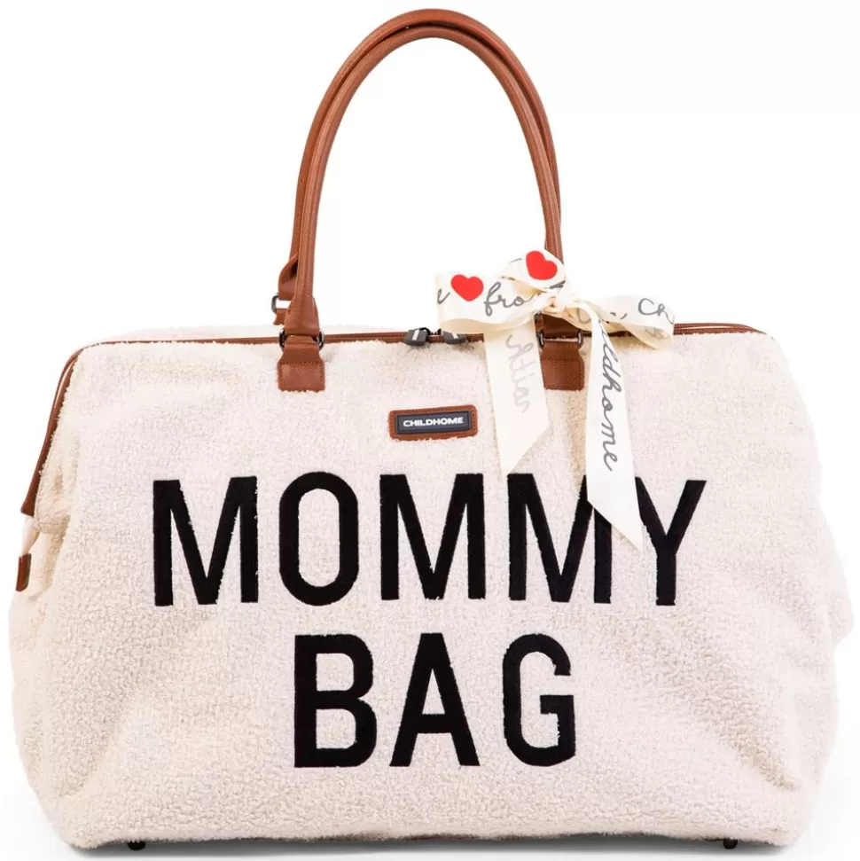 Mommy Bag Large - Teddy Ecru | Childhome Best Sale