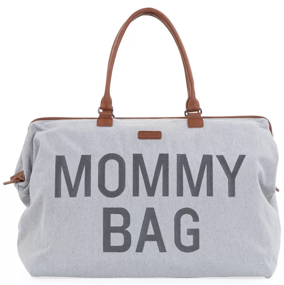 Mommy Bag Large Canvas - Gris | Childhome Cheap